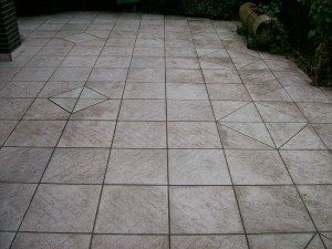 Steinreinigung Vorher-Nachher Vergleich