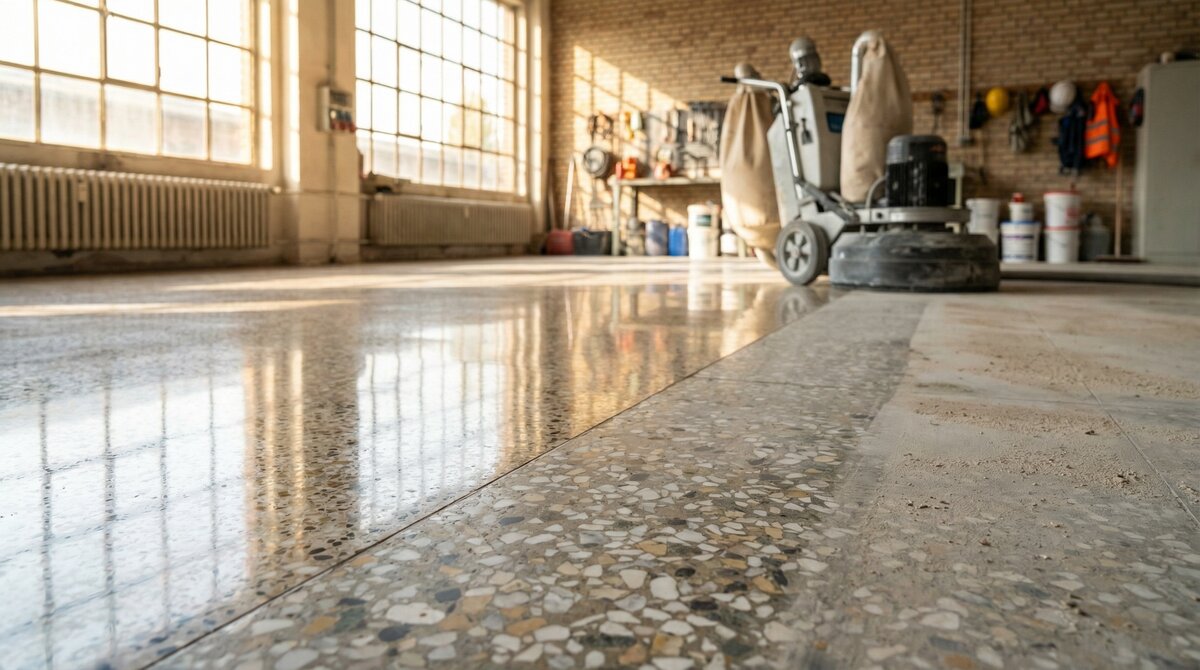 Terrazzo schleifen Kosten - Professionelle Terrazzobearbeitung in Berlin