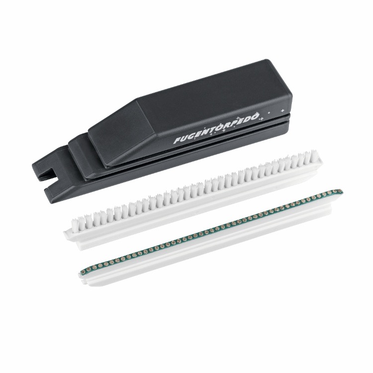 Fugentorpedo Werkzeug mit Aufsätzen