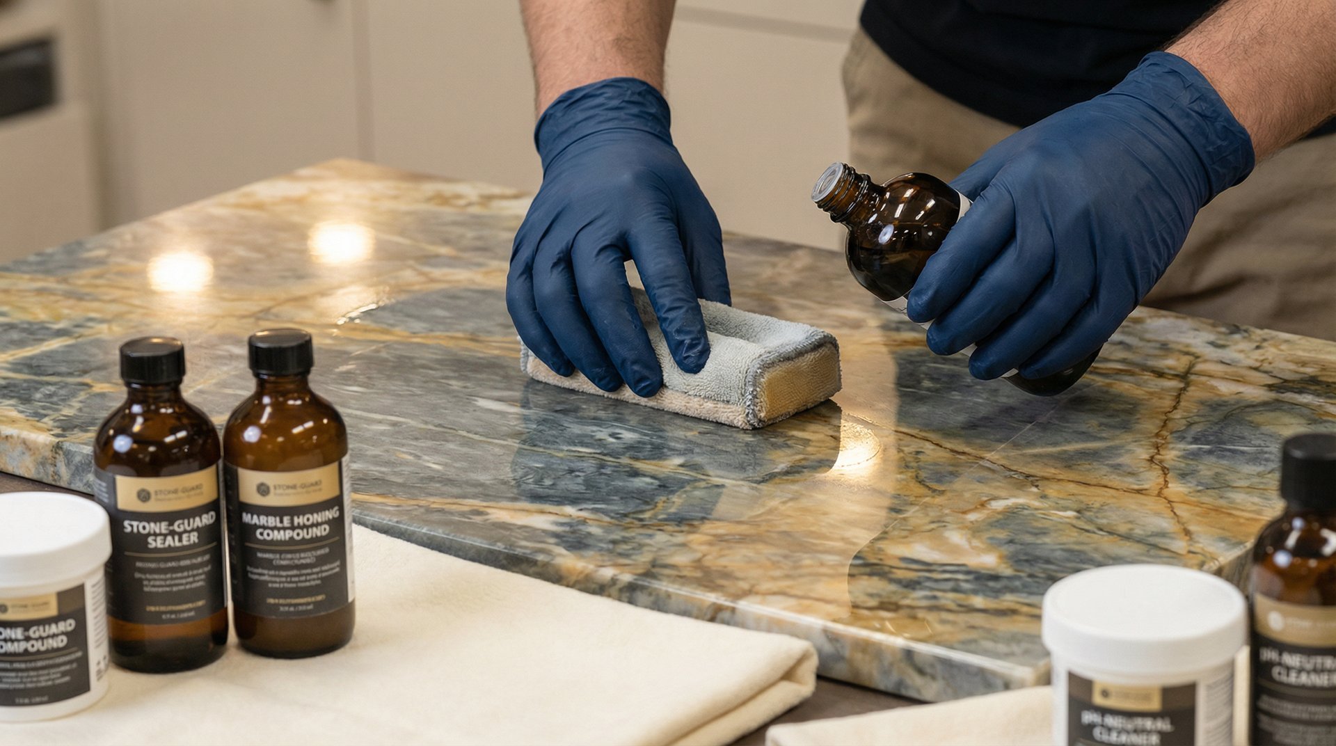 Pflege von Naturstein