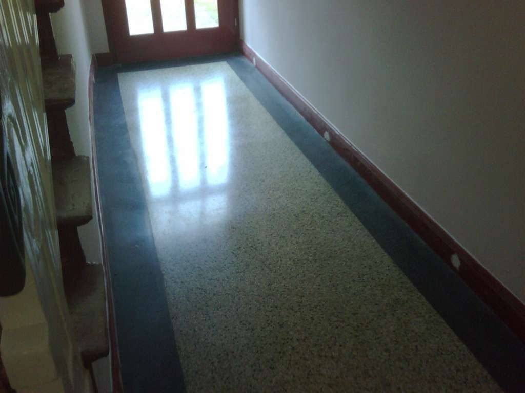 Terrazzo nach Sanierung