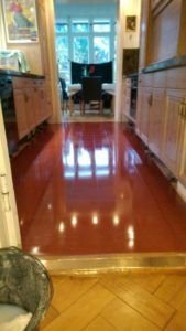 Zementfliesen nach der Sanierung